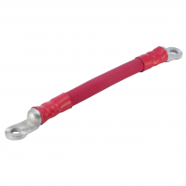 QC7626-025P   Jumper Cable 2 Lugs 2/0 AWG 8.5" Red (25 Pack)