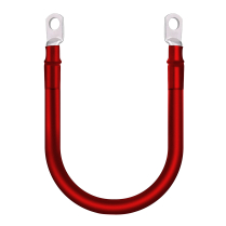 QC205603-025  C&acirc;ble pour voiturette de golf, 6 AWG, 12 pouces, rouge, oeillet 5/16