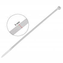 QC502112-100   Nylon Cable Tie Standard 14" 50 lb Natural (100 Pack)