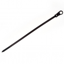 QC502141-100  Cable Tie with Mounting Hole 6" Natural 30lbs capacity (Pack of 100)