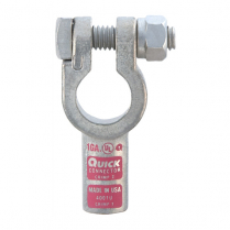 QC4001-005U   Quick Straight Clamp Connector 1 AWG Universal Crimp (Pack of 5)