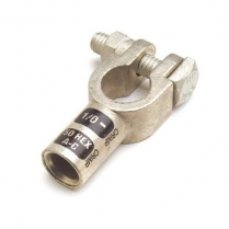 QC4010-2001N   Quick Straight Clamp Connector 1/0 AWG Negative Crimp (Single)