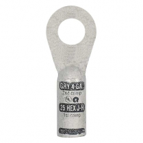 QC4804-005F   Quick Heavy Wall Straight Lug 4 AWG 3/8" Crimp (Pack of 5)