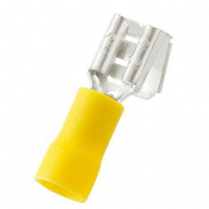 QC160463-025   PVC Insulated Piggyback Disconnect 12-10 AWG .250" (Pack of 25)