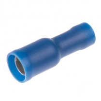 QC160266-100   PVC Insulated Female Bullet Connector 16-14 AWG .157" (Pack of 100)