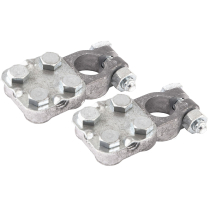 QC850160-010  3-Way Positive Clamp Style Lead Top Post Connector 2-4/0AWG (10-Pack)