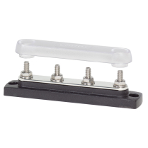 BS2307   Common 150A BusBar with Cover - Four 1/4"-20 Studs