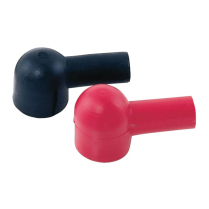 QC5719-2002  Terminal Protector, 6-4 AWG, Medium Duty Starter, Red & Black Pair