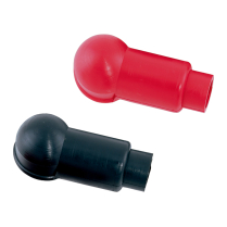QC5737-2002  Terminal Protector, 1/0-3/0 AWG, Heavy Duty Starter, Red & Black Pair