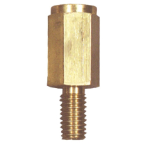 QC6029-2001  Borne de batterie, boulons et &eacute;crous d'adaptation, goujon (stud) en laiton de 3/8"