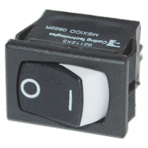 BS7481   Rocker Switch SPST - (ON)-OFF
