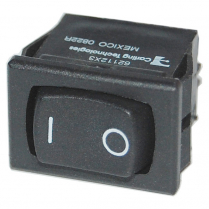 BS7485   Rocker Switch SPDT - (ON)-OFF-(ON) marked (I     O)