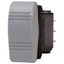 BS8218   Contura Switch DPST Gray OFF-ON