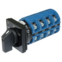 BS9093   AC Rotary Switch - OFF + 2 Positions 120/240V AC 65A