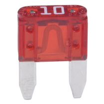 QC509106-100   Mini Blade Fuse ATM 10A Red (Pack of 100)