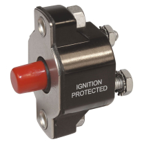 BS2138   Medium Duty Push Button Reset Only Circuit Breaker - 15A