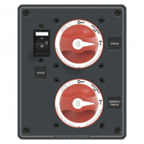 BS8080   Dual Battery Bank Management Panel