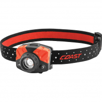 FL65   Coast Flood Beam LED Headlamp 2 Colors 415 Lumens 3x AAA
