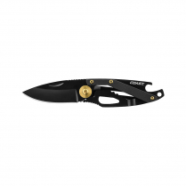 FX220   Coast Stainless Steel Blade Frame Lock Pocket Knife with Money Clip & Bottle Opener