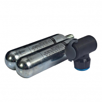 GC-07   EVO Storm Micro CO2 Inflator with Threaded  Presta/Schrader Valve