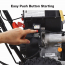 HS6050E    24-Inch 212cc Two-Stage Gas Powered Snow Blower with Electric Start