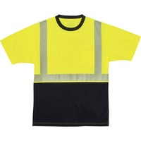 Shirt- T-shirt Rflct (S) Bk/Lm