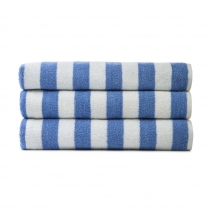 35x70 G Jewel Cabana Stripe Blue 17# Pool Towels (case=3dz)