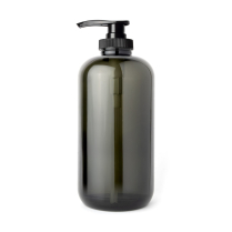 Club Champ PETG Boston Round Bottle 500ml Smoked Grey 50/cs