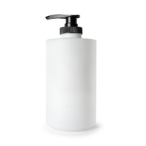 Club Champion PE Cylinder Bottle 900ml White 50/cs