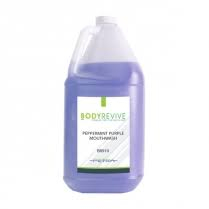 Body Revive Peppermint Purple Mouthwash  4 Gal/Cse