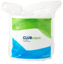 ClubWipes (5x8)" 1500/Roll  4 Roll/Cse