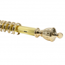 1&frac12;" Elegance II traverse rod, length of 48-84"