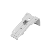 KS Adjustable wall bracket, single, white