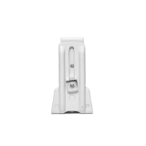 KS Adjustable wall bracket, single, white