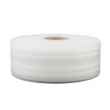 Tosca 1:2.5 ruban fronceur 2&frac34;" (70mm), plis smock, translucide, rouleau de 50 m&egrave;tres