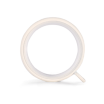 Rings for 1 ⅛" (28mm rods), 10 per pack, white