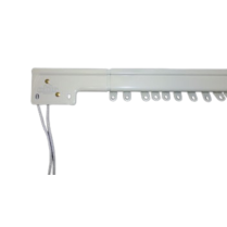 Tringle &agrave; corde super robuste extensible, tirage &agrave; gauche