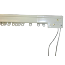 Tringle &agrave; corde super robuste extensible, tirage &agrave; droite