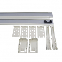 2&frac12;" Dauphine&trade; rods, extendable 48-84"