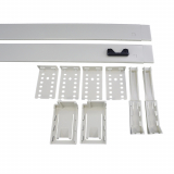 2&frac12;" Dauphine&trade; rods, extendable 48-84"