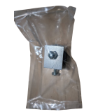 Metal track bracket/socket for suspended hospital tracks