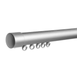 CRS Finial for 28 mm (1.1") CRS diameter rod, inox