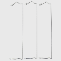 Curtain protector for electric baseboard/heater, 24", white (3 per pack)