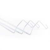 Curtain protector for electric baseboard/heater, 24", white (3 per pack)