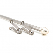 ⅝" Novo Mondo adjustable Duchess caf&eacute; rod