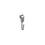 Carrier with stainless hook
