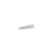 Ceiling pleater hooks, 3 X ⅛" (7.62 X 0.31 cm)
