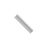 Hard plastic roman blind safety shield chain shroud, white