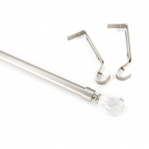The Crystal Collection, adjustable pole set, &frac34;" (19mm) diameter