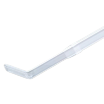 Crystal Clear extendable curtain rod, 3&frac12;" projection